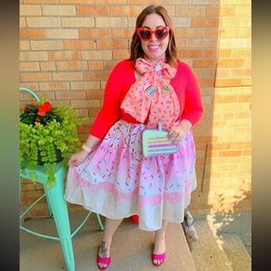 Unique Vintage Cute as a cupcake skirt